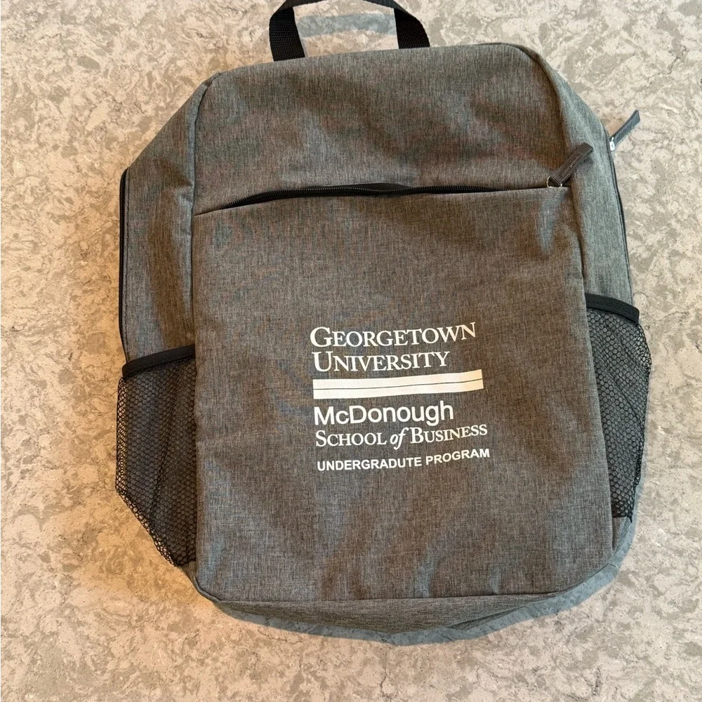 Georgetown University Gray Backpack